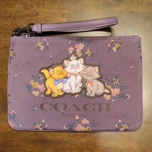 Coach x Disney Aristocats pouch